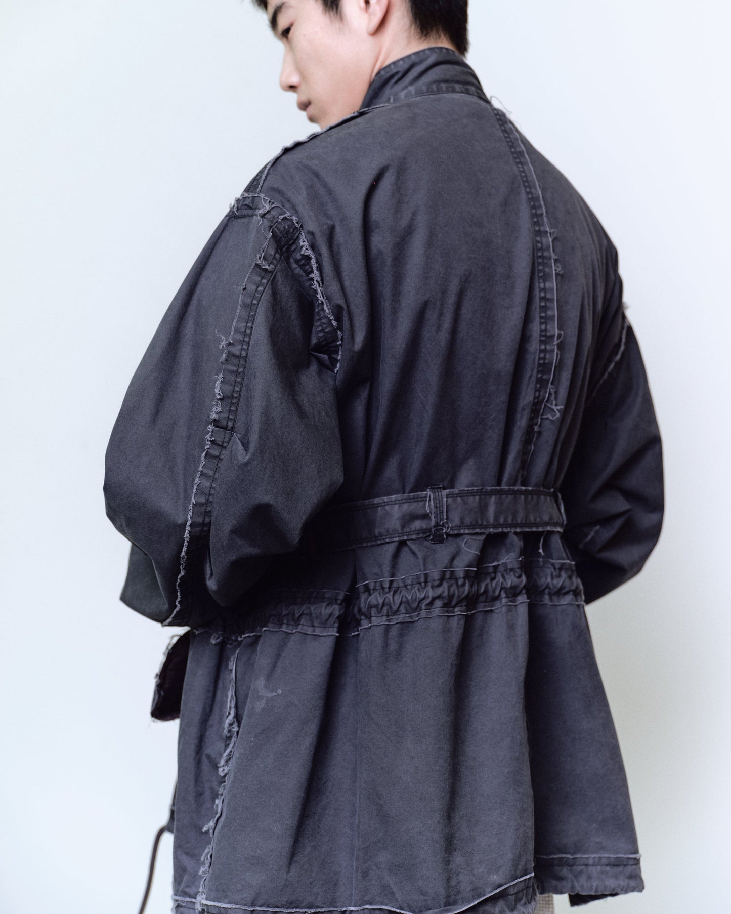 MID LENGTH M-65 COAT : DOUBLE FACE