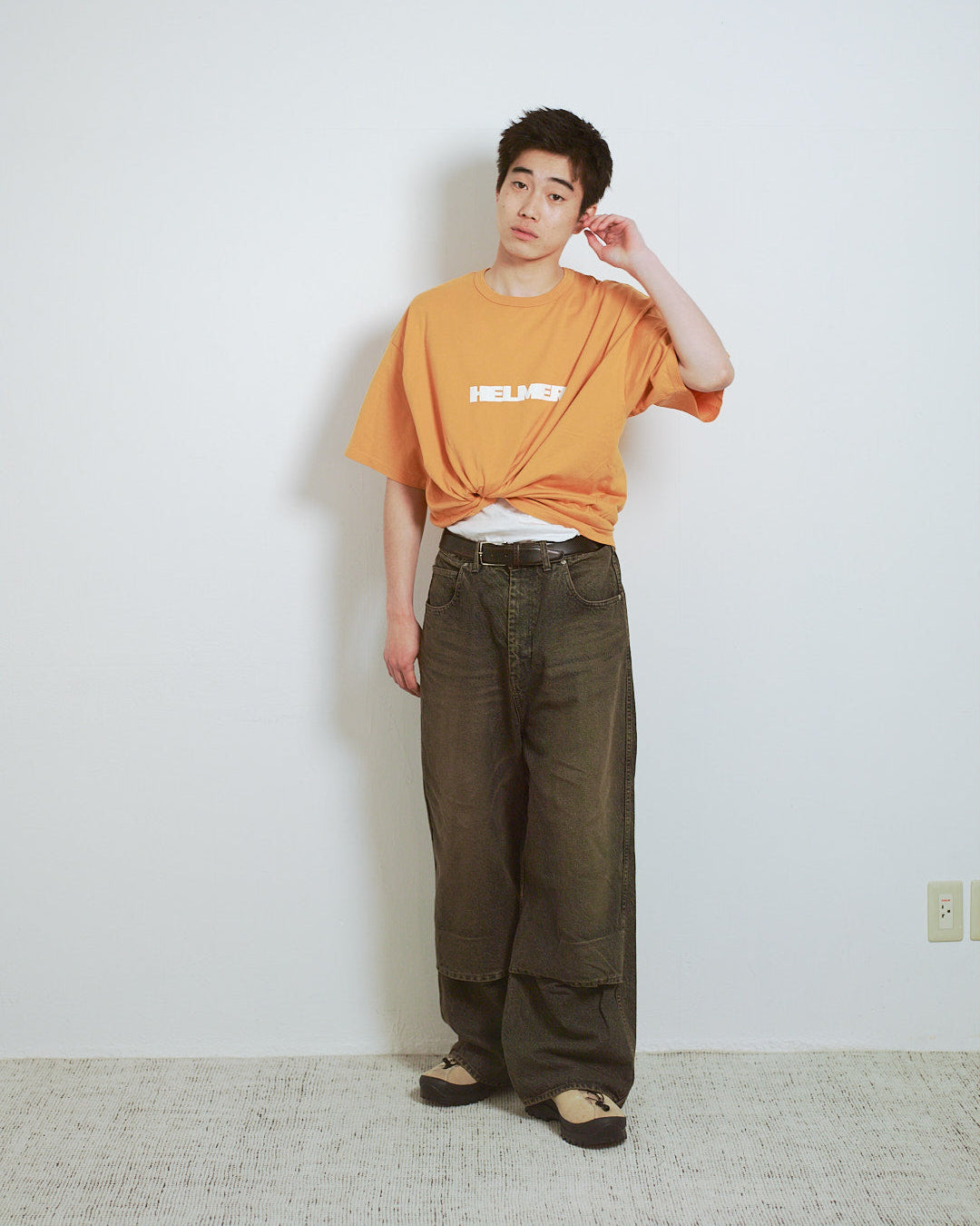 LOOSE FIT PRINT TEE : GENTOFTE PETROL STATION