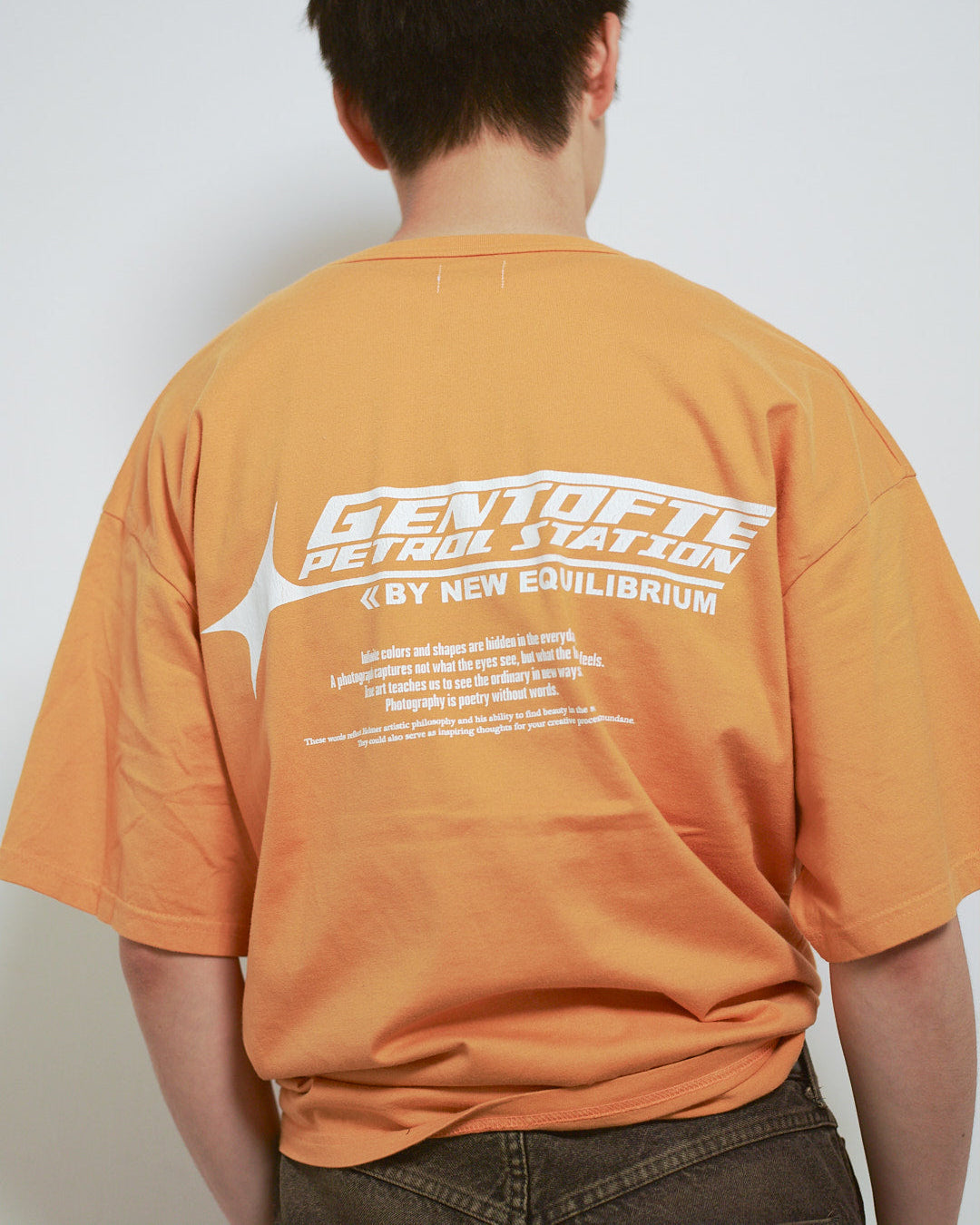 LOOSE FIT PRINT TEE : GENTOFTE PETROL STATION