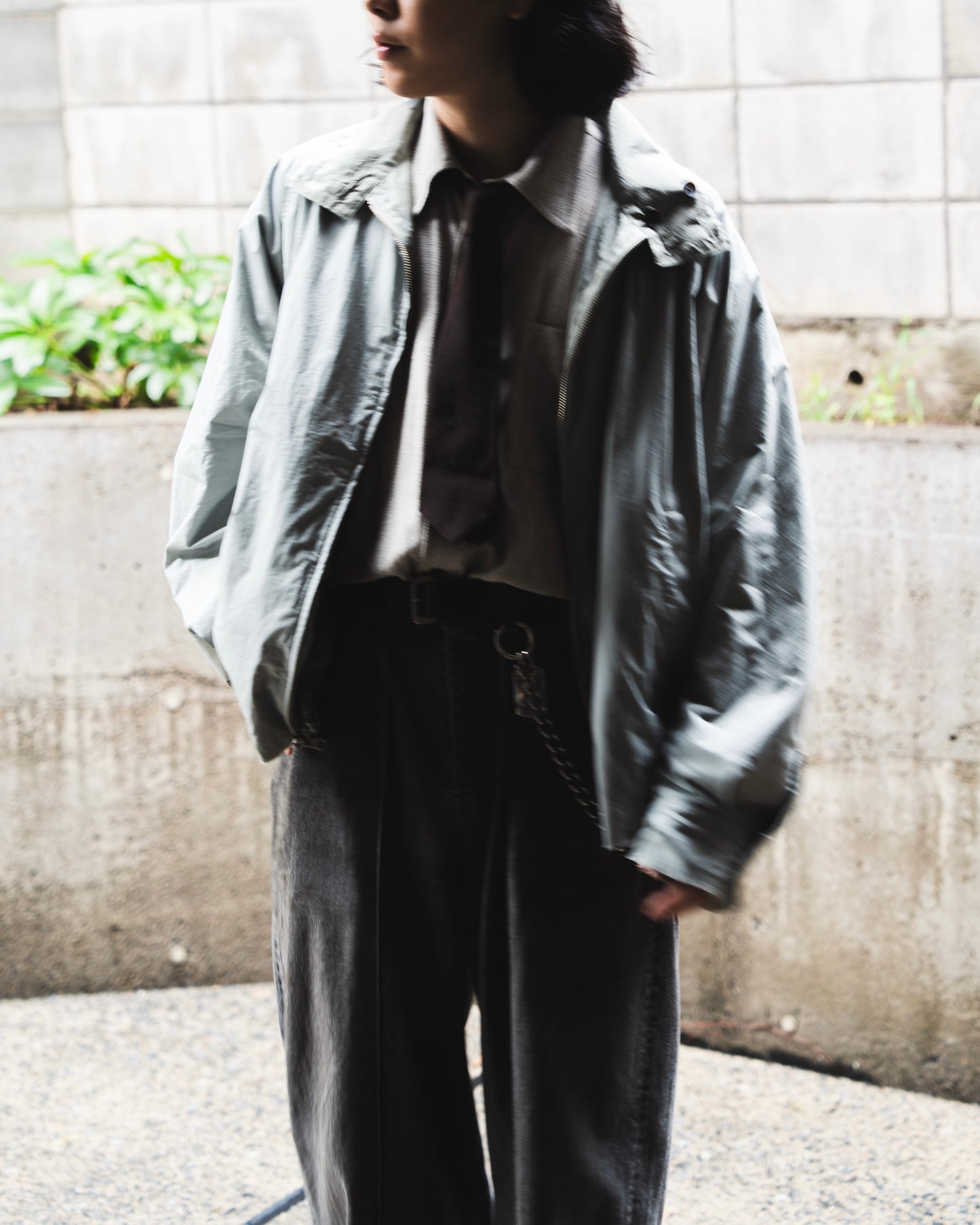 <NAME STORE LIMITED> REVERSIBLE HARRINGTON JACKET
