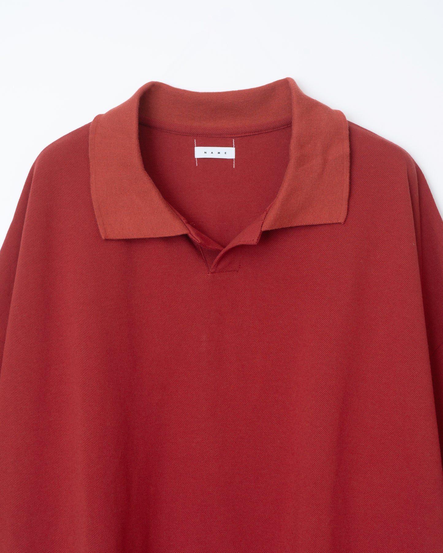 INDIAN COTTON KANOKO BIG POLO SHIRT
