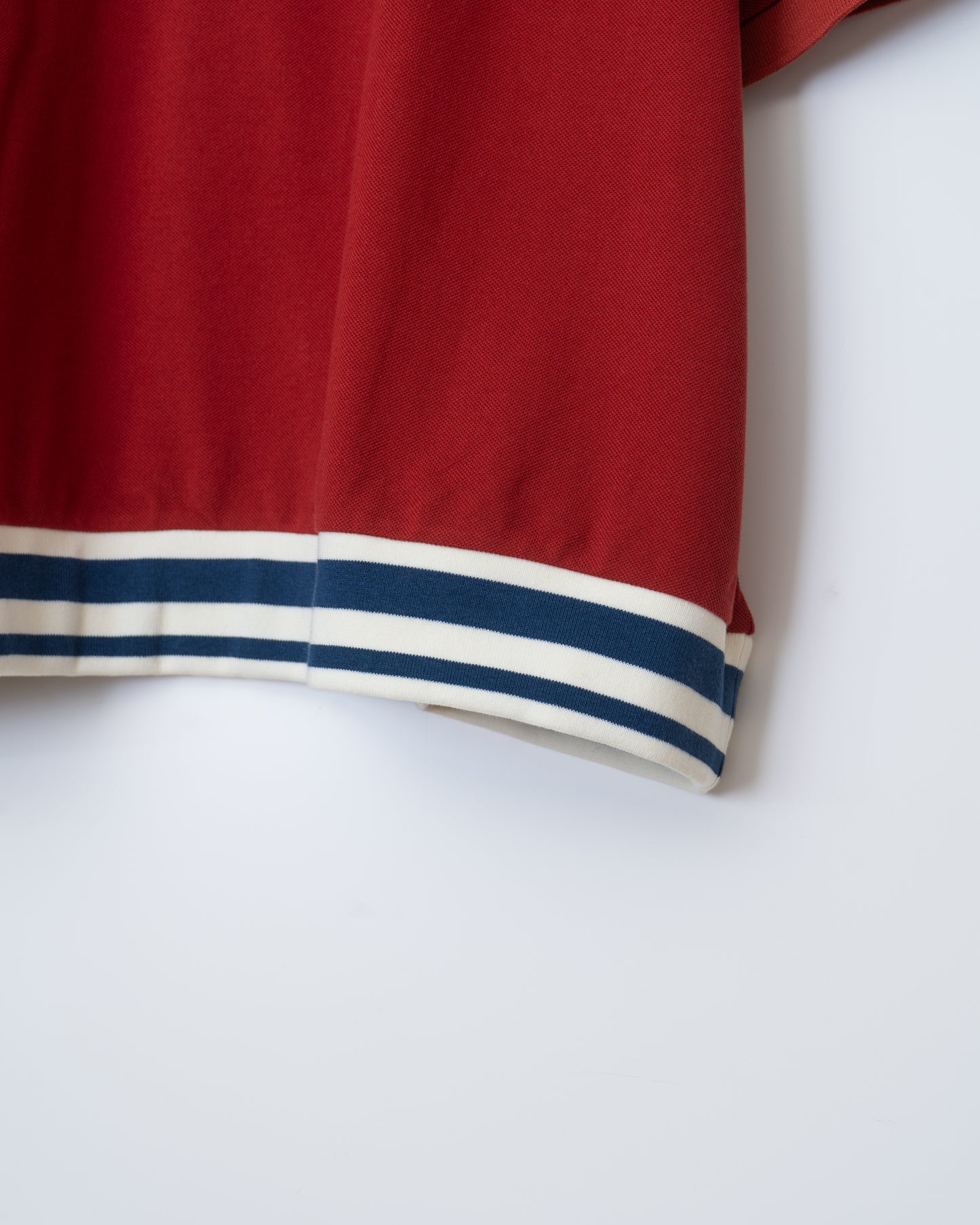 INDIAN COTTON KANOKO BIG POLO SHIRT