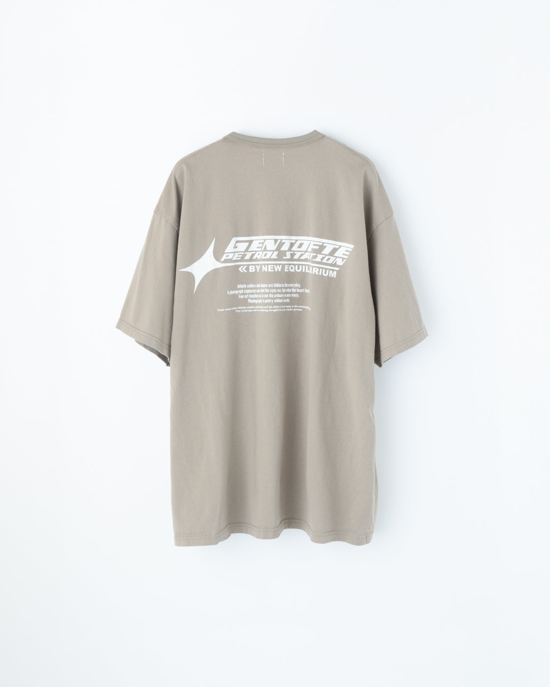 LOOSE FIT PRINT TEE : GENTOFTE PETROL STATION