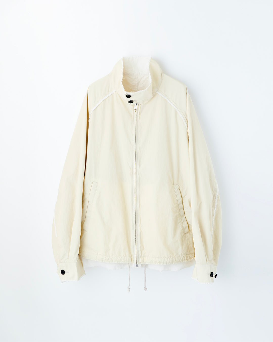REVERSIBLE HARRINGTON JACKET : IRREGULAR INSIDE OUT