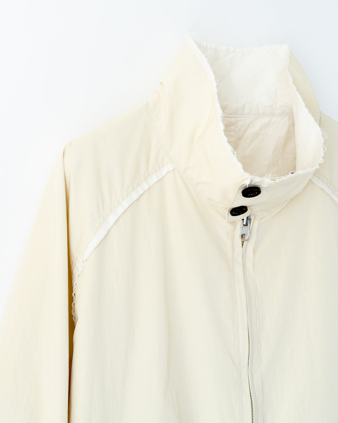 REVERSIBLE HARRINGTON JACKET : IRREGULAR INSIDE OUT