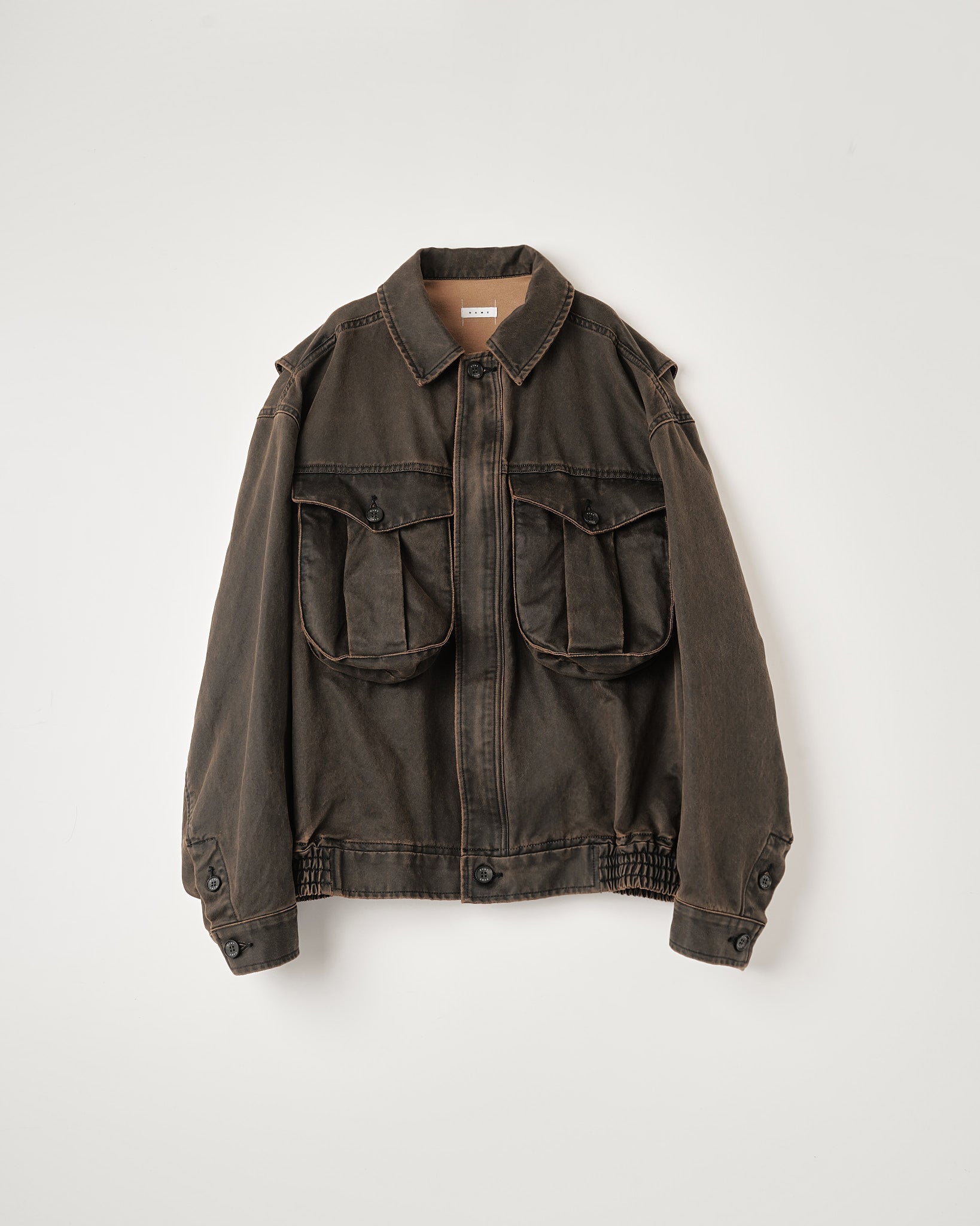 WAX COATING FIELD JACKET – Name. OFFICIAL STORE
