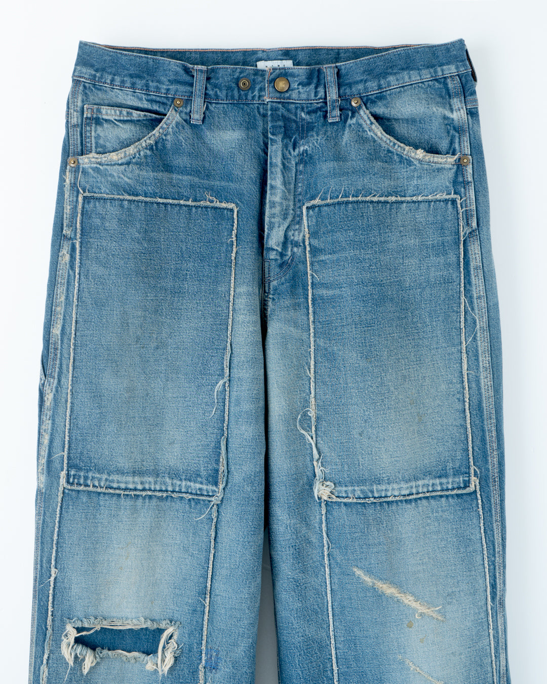 DENIM PAINTER PANTS with Kurry