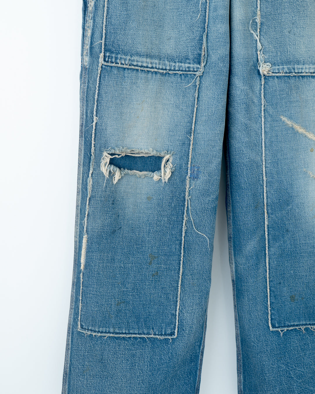 DENIM PAINTER PANTS with Kurry