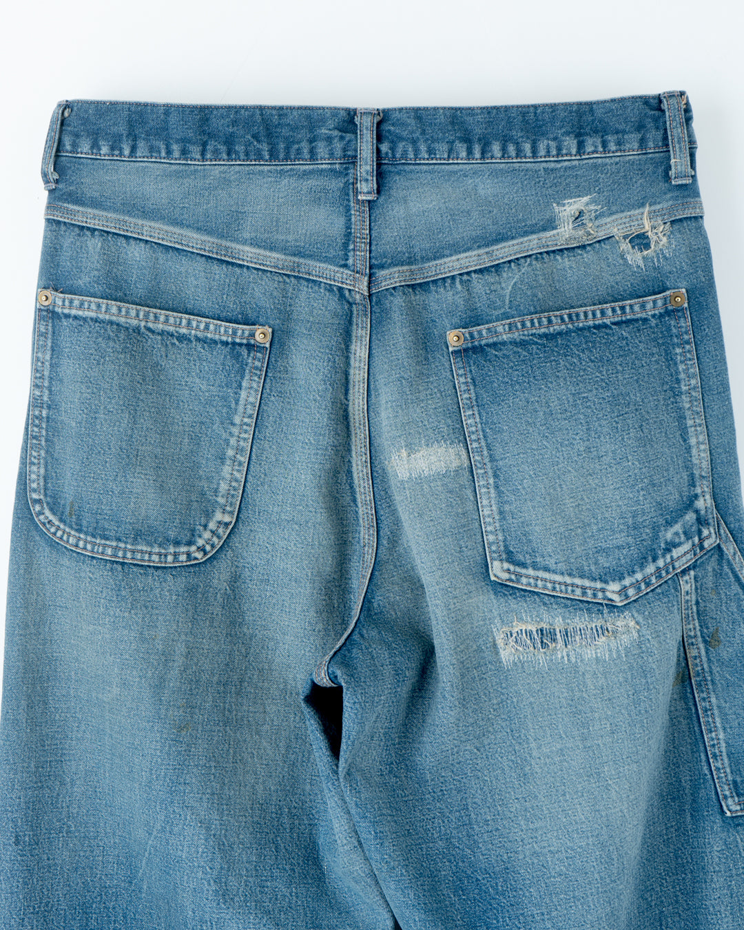 DENIM PAINTER PANTS with Kurry