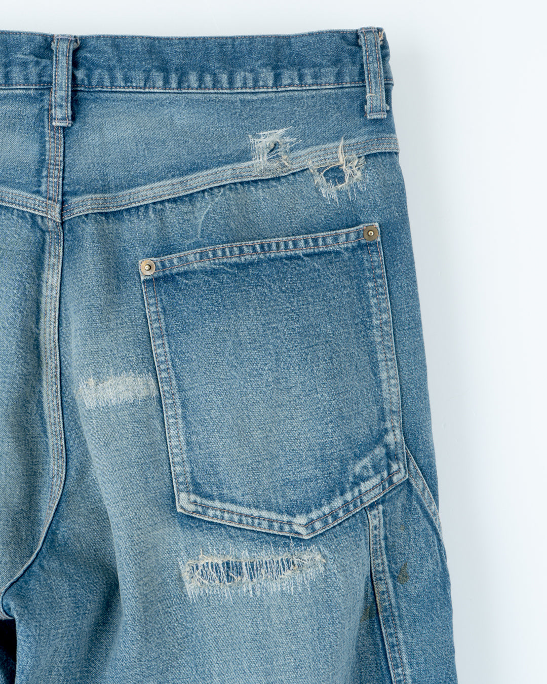 DENIM PAINTER PANTS with Kurry