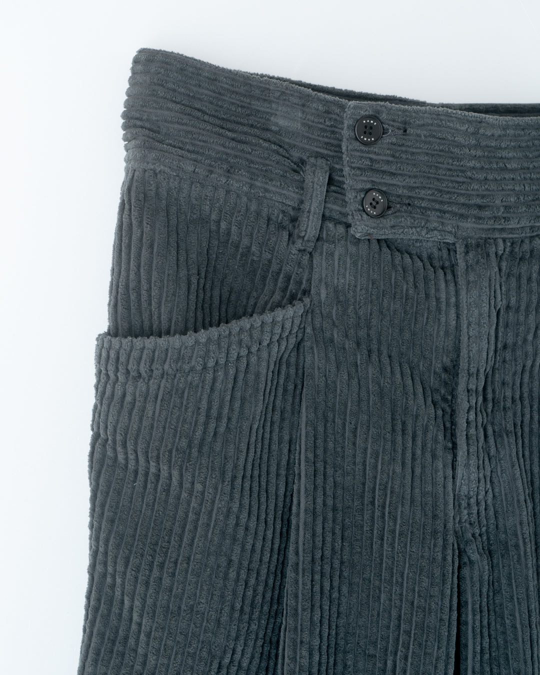 CORDUROY HIGH WAIST WORK PANTS