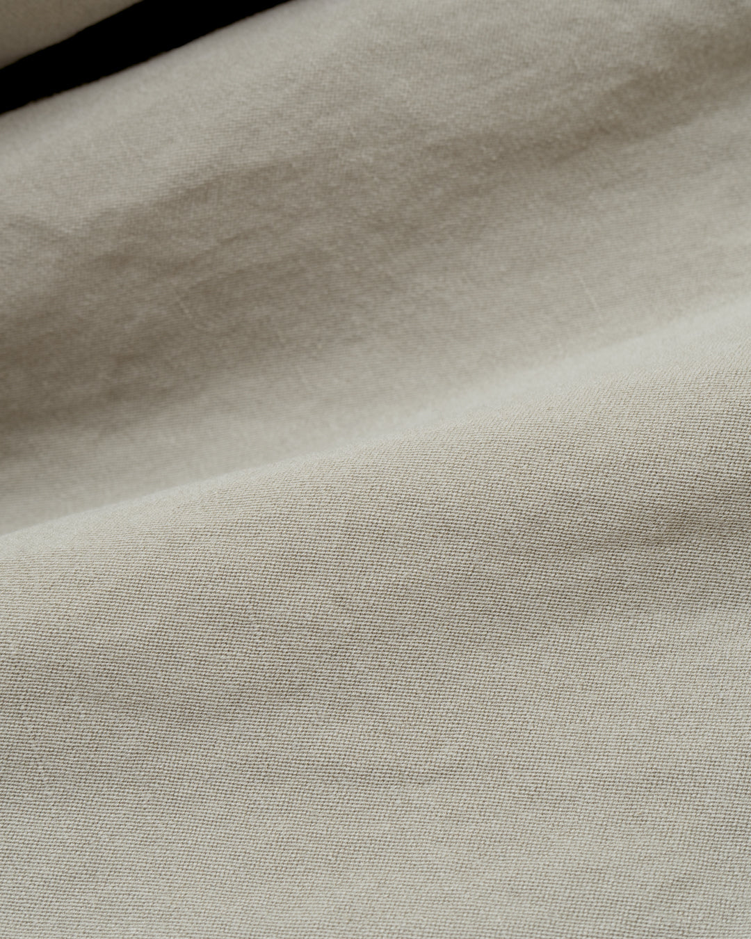 WOOL/LINEN WIDE SHIRT