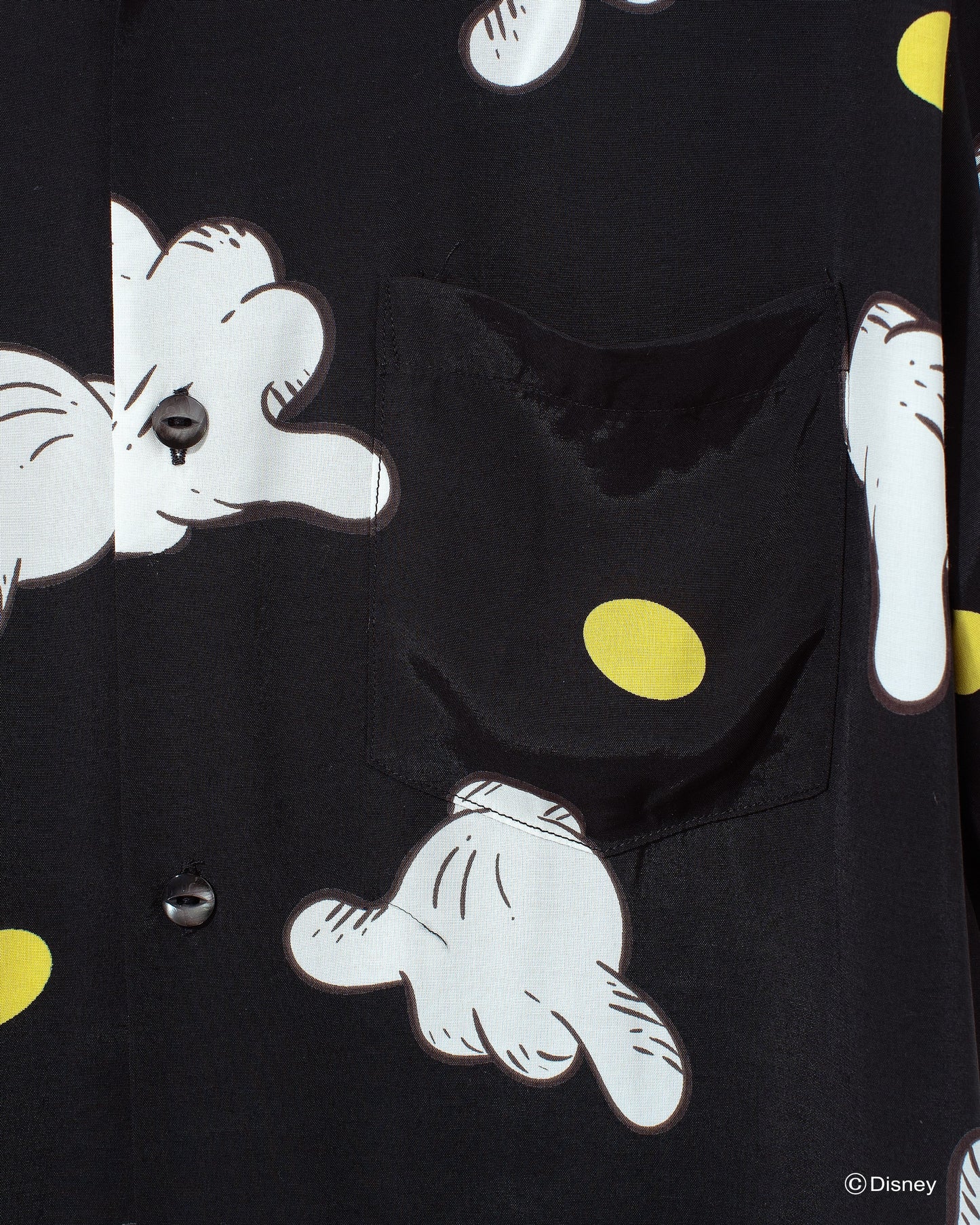 HAND SIGN ALOHA SHIRT (MICKEY MOUSE)