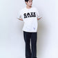 LOOSE FIT PRINT TEE : GAZE BEYOND