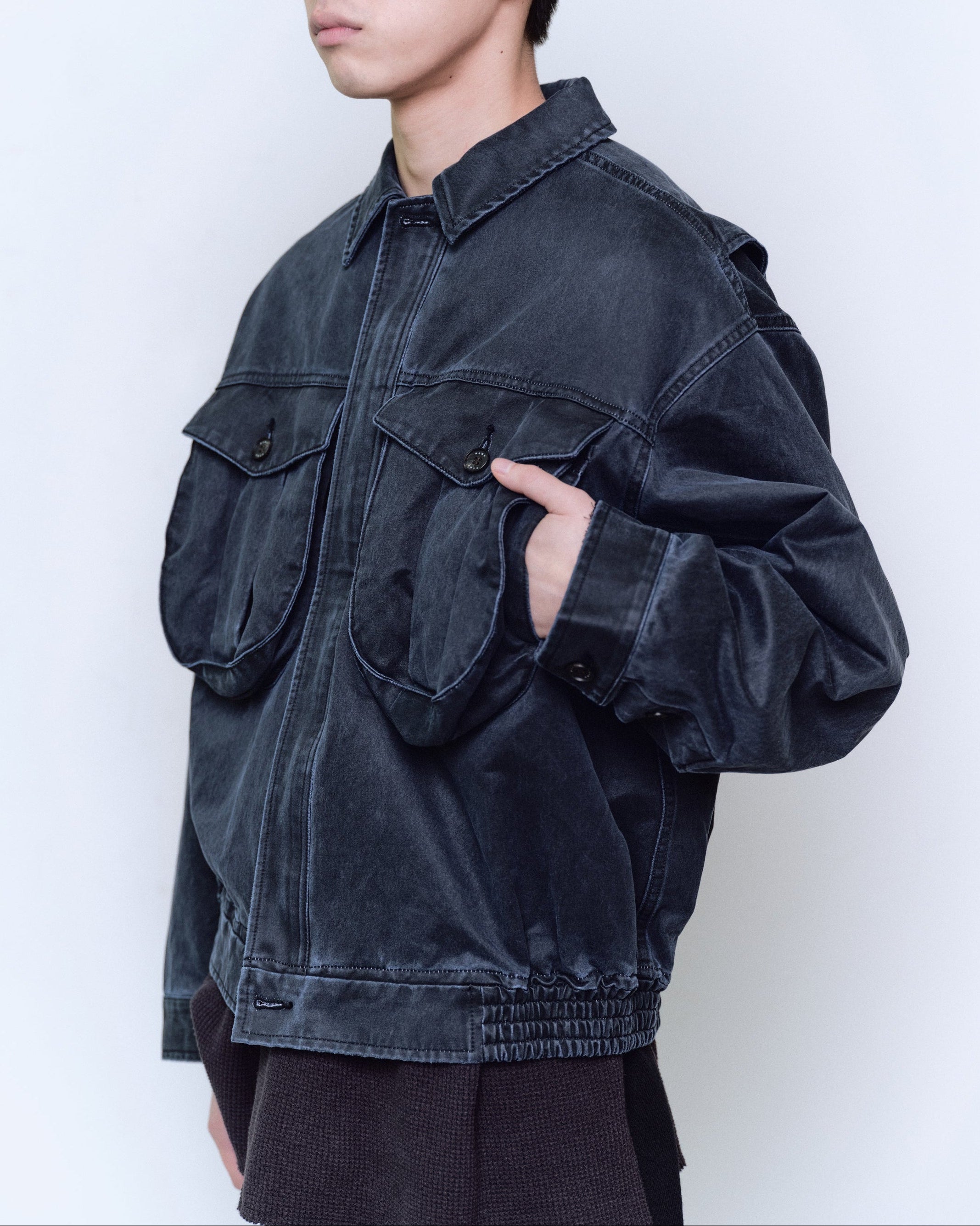WAX COATING FIELD JACKET – Name. OFFICIAL STORE