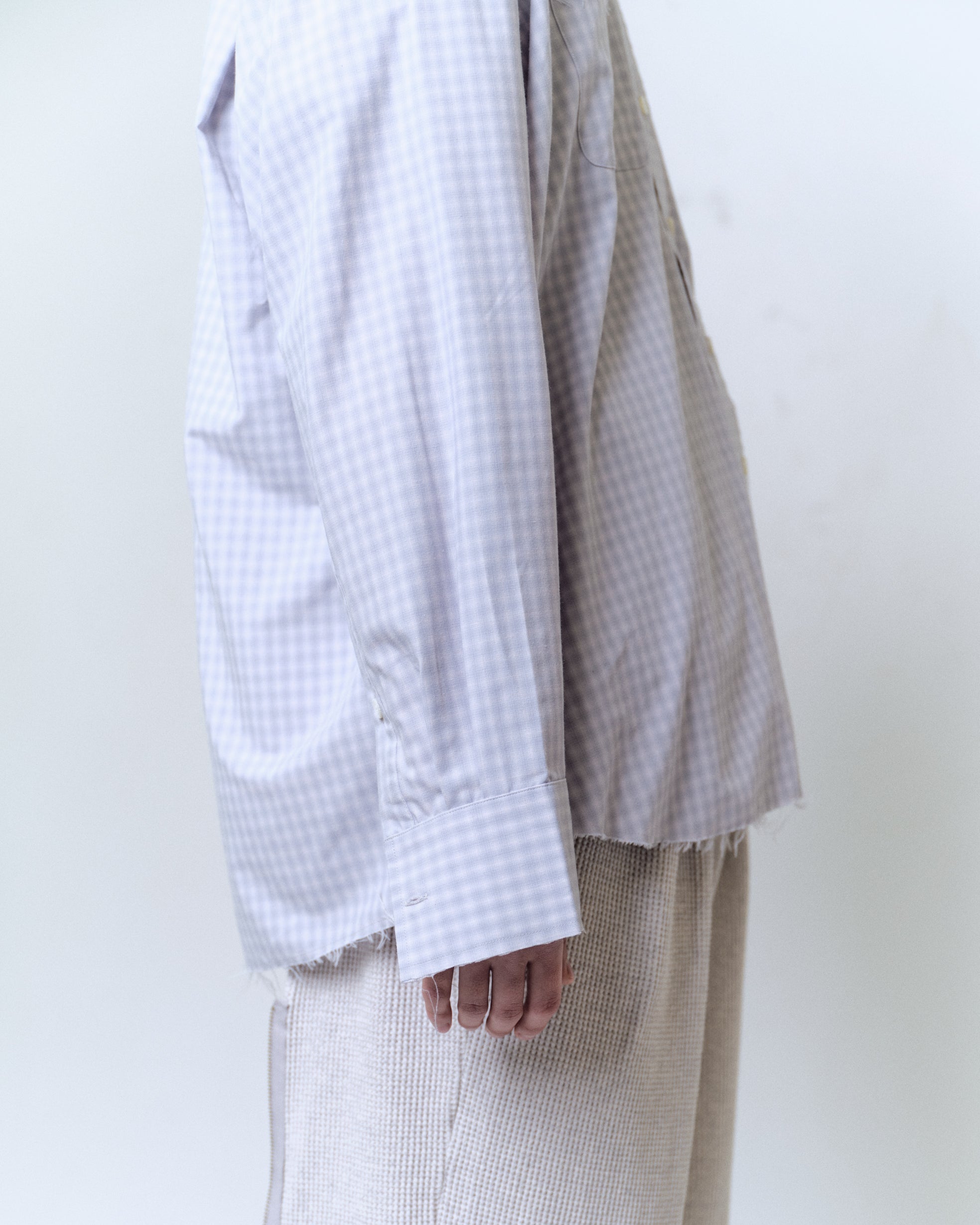 T/R CHECK REGULAR SHIRT : CUT-OFF – Name. OFFICIAL STORE