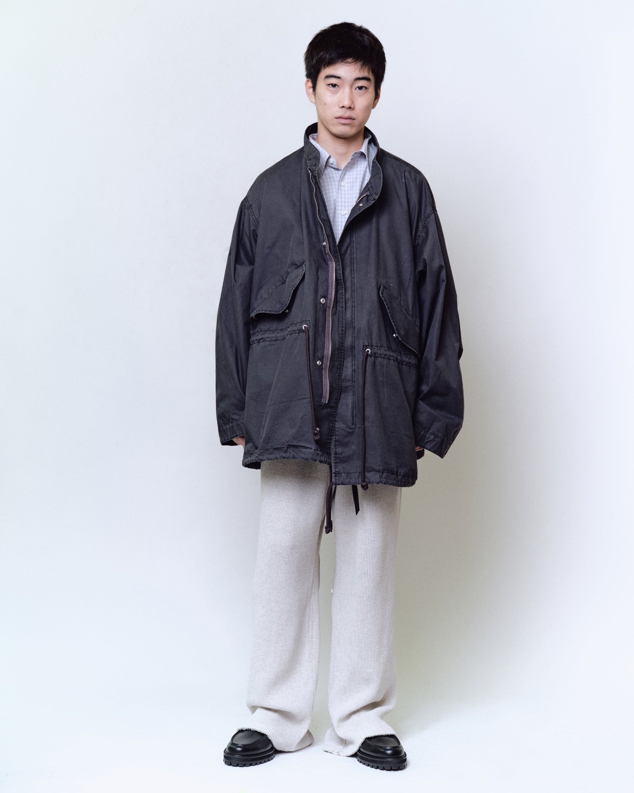 MID LENGTH M-65 COAT : DOUBLE FACE – Name. OFFICIAL STORE