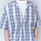 C/L PLAID PULLOVER SHIRT : VINTAGE FABRIC