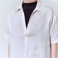 DOBBY SATIN PULLOVER SHIRT