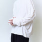 GATHERED LONG SLEEVE TEE : MUSLIN