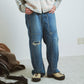 DENIM PAINTER PANTS with Kurry