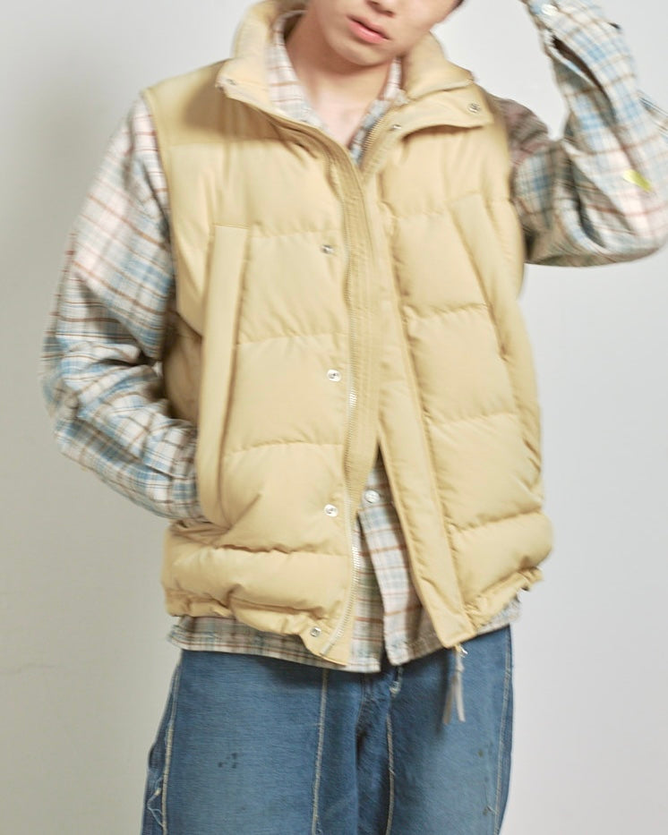 ＜NAME STORE LIMITED＞ WIDE POCKET DOWN VEST