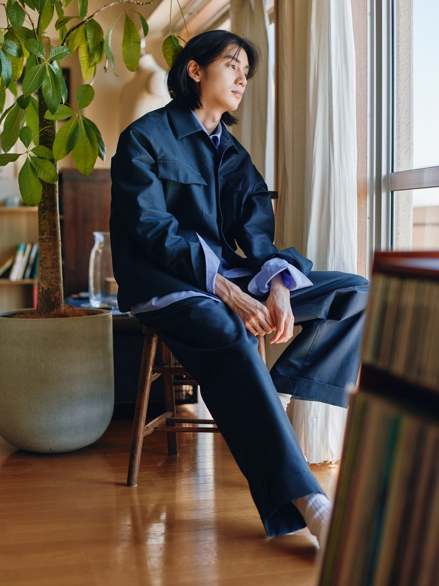 DOUBLE CLOTH FIELD JACKET