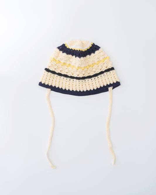 HAND KNITED BUCKET HAT "CONNIE"