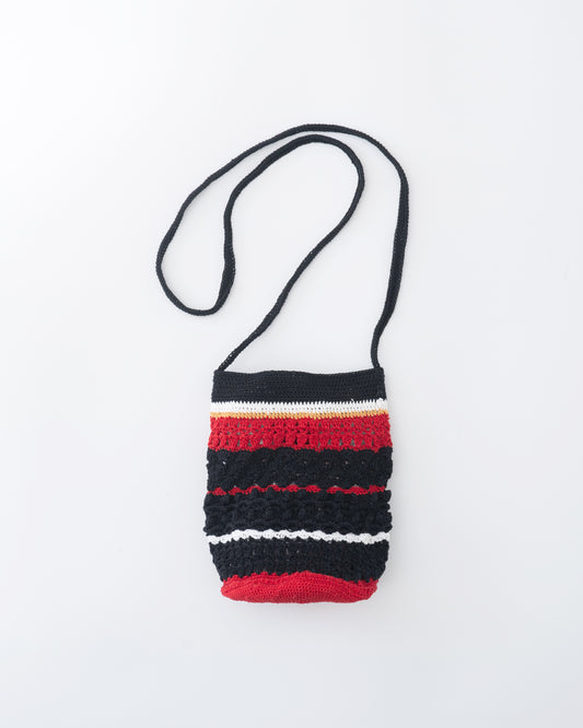HAND KNITED SHOULDER BAG "CONNIE"
