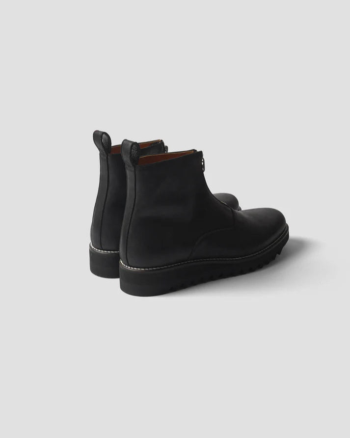 PULL TAB ZIP BOOTS