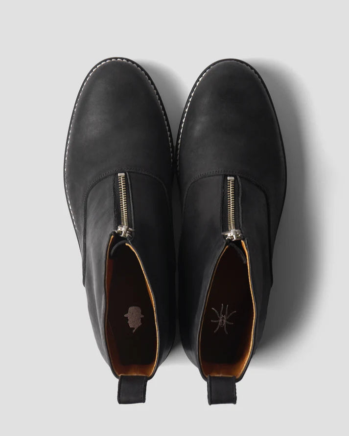 PULL TAB ZIP BOOTS