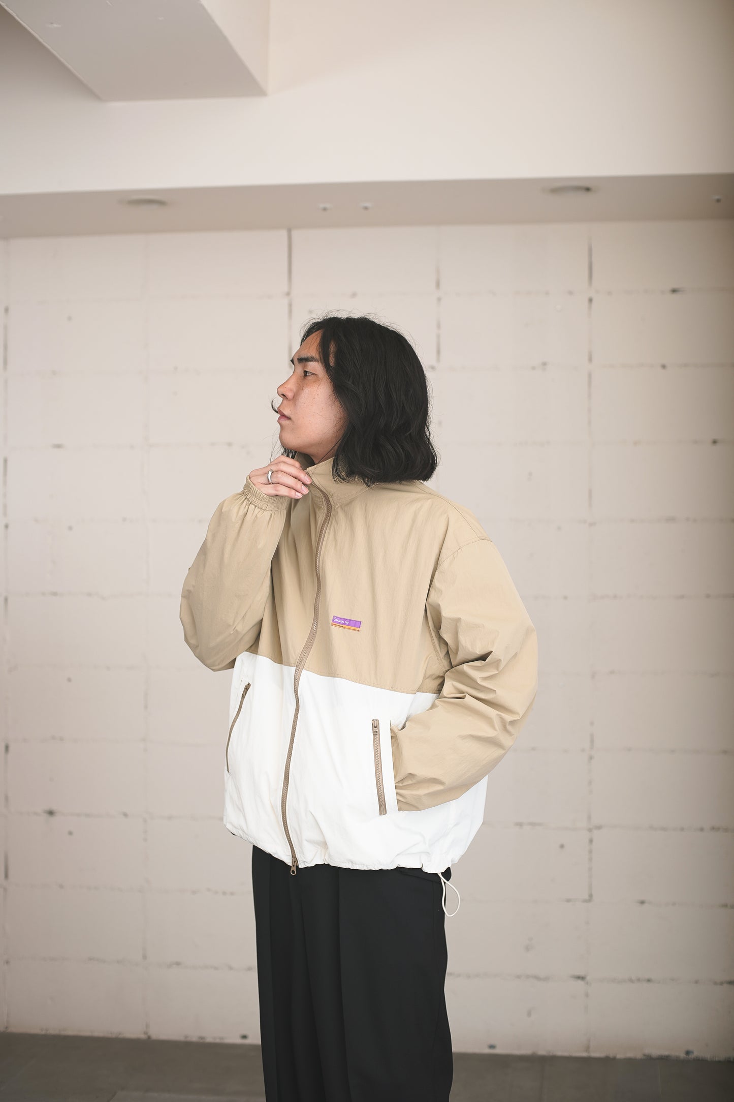 NYLON BICOLOR JACKET