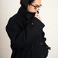 WOOL MELTON SWITCHING PEA COAT