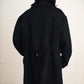 WOOL MELTON SWITCHING PEA COAT