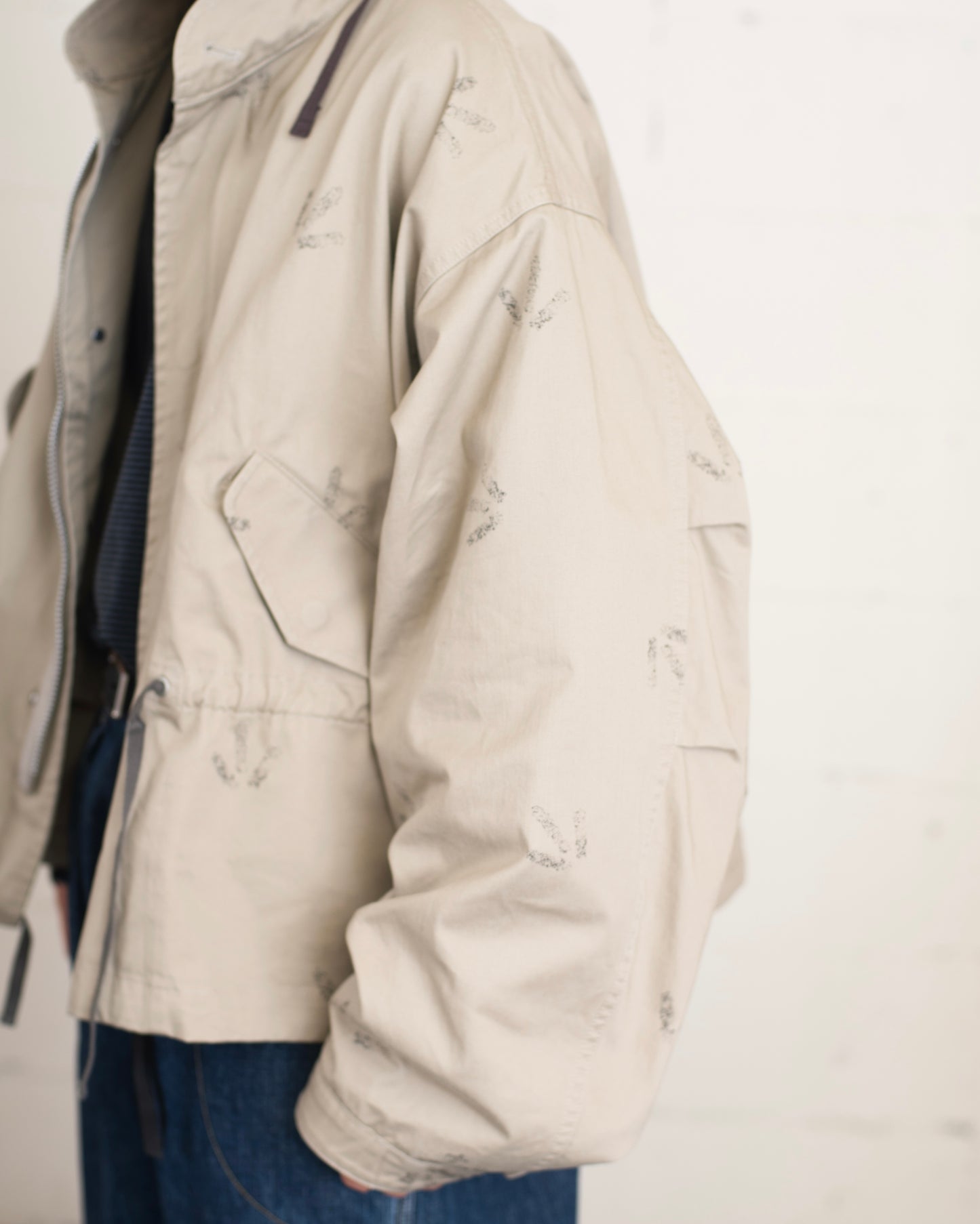 FADED ARROW CHINO M-65 SHORT JACKET