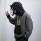 ASYMMETRIC SWITCHING HOODIE