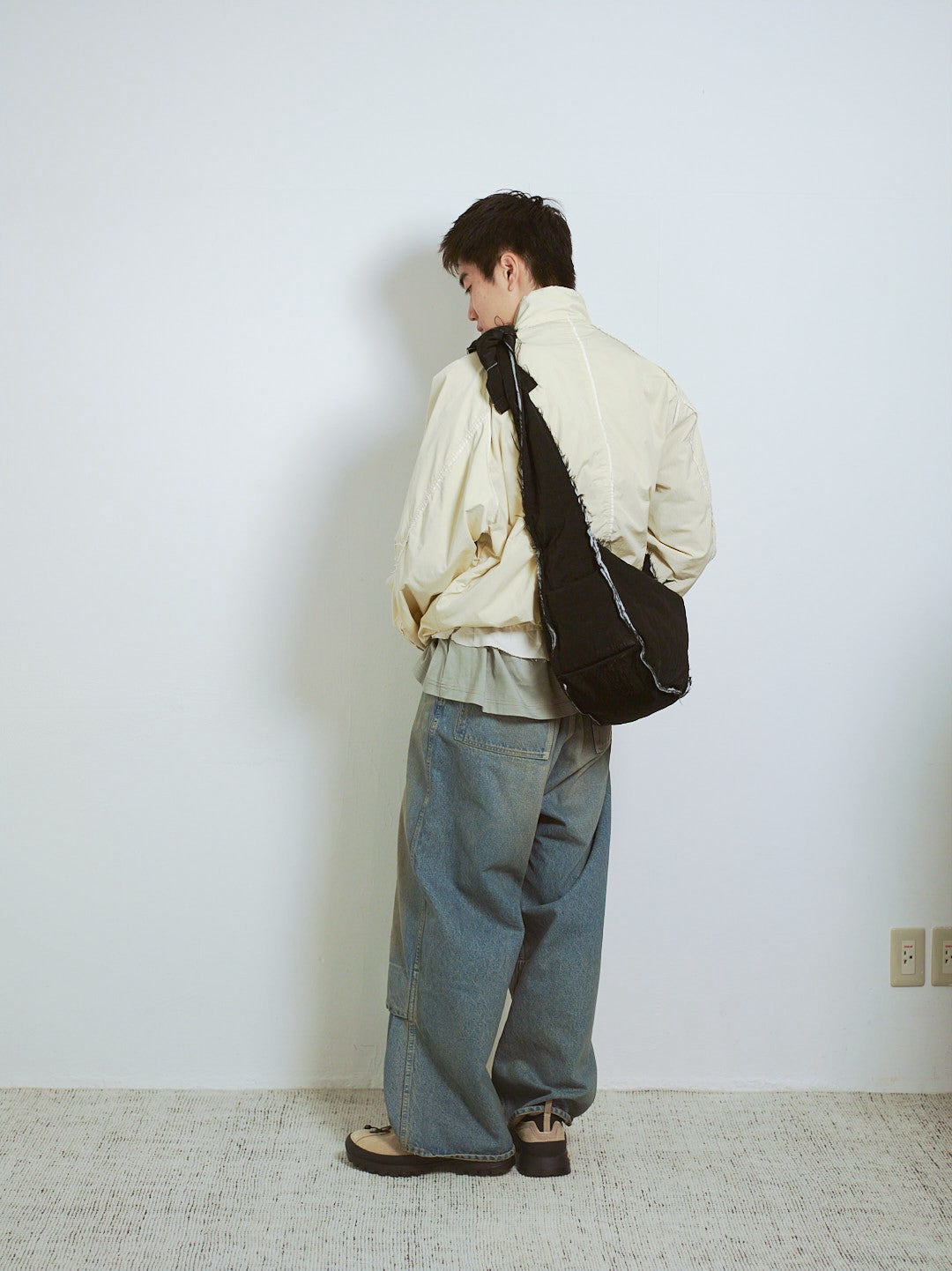 ANNIE PUFFER TOWN MOON BAG with ITTI