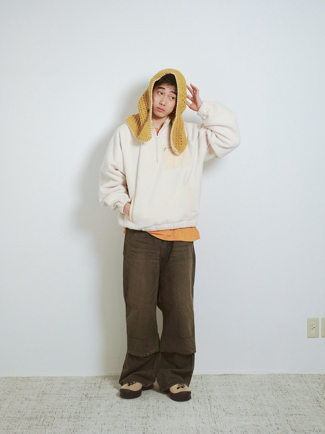 HAND KNITTED BALACLAVA