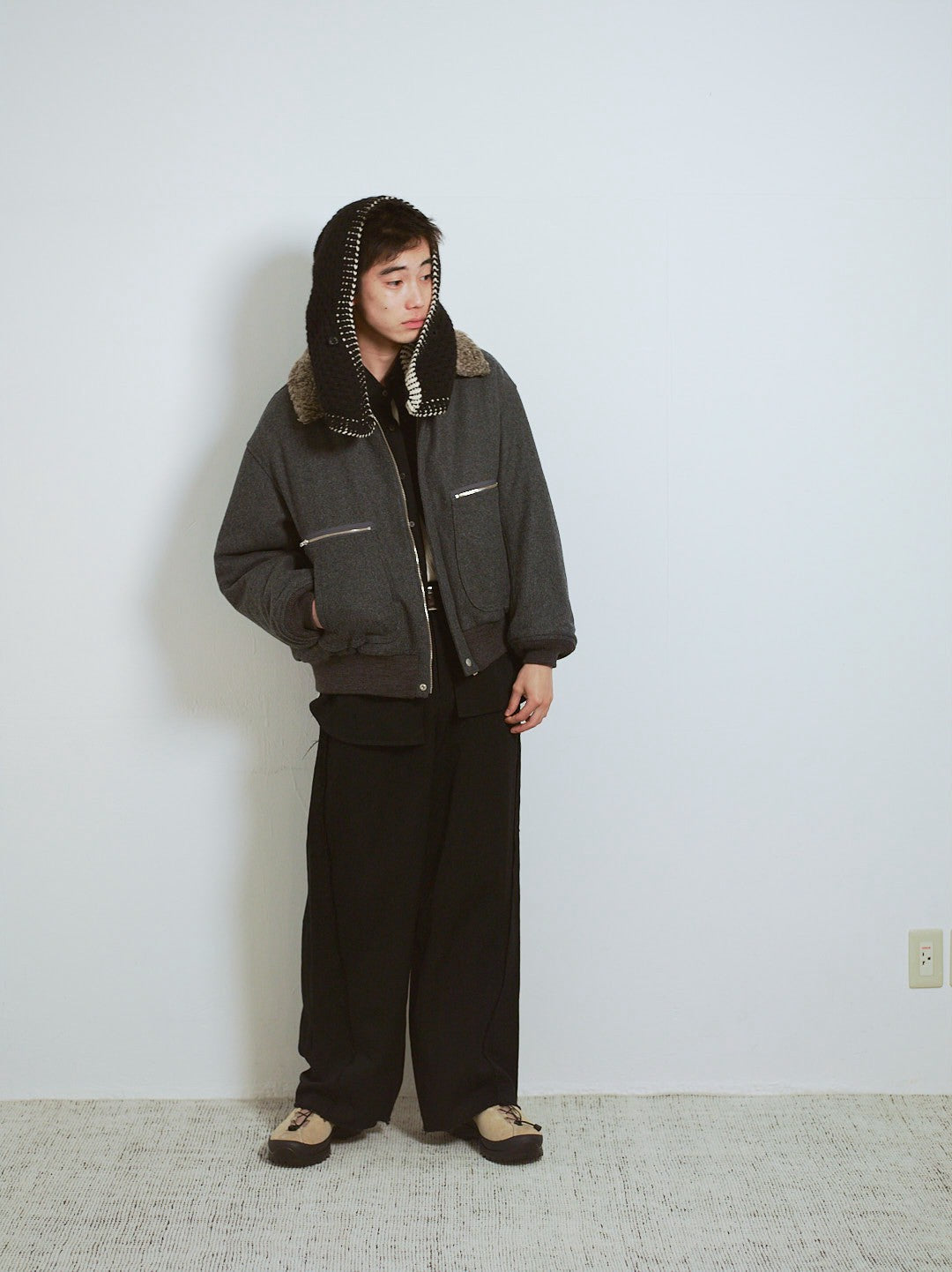 HAND KNITTED BALACLAVA