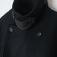 WOOL MELTON SWITCHING PEA COAT