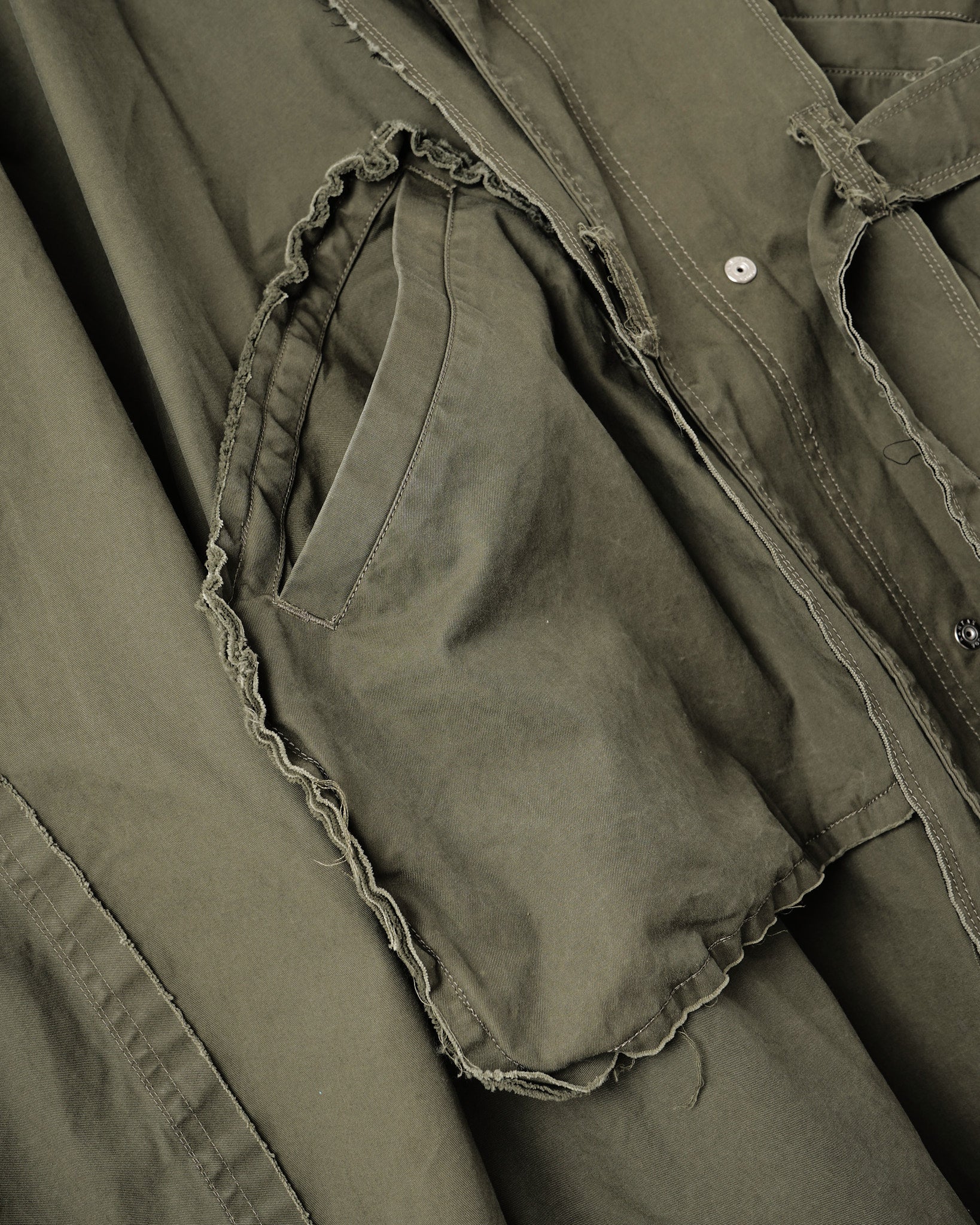 MID LENGTH M-65 COAT : DOUBLE FACE – Name. OFFICIAL STORE