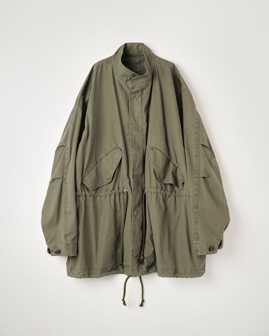 MID LENGTH M-65 COAT : DOUBLE FACE
