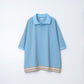 INDIAN COTTON KANOKO BIG POLO SHIRT