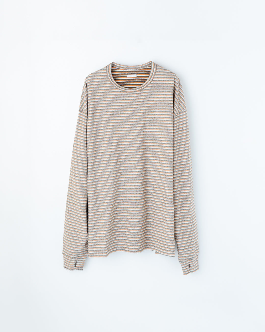 INSIDEOUT BORDER LONG SLEEVE TEE