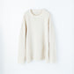 WAFFLE SIDE RIB LOOSE SLEEVE TEE