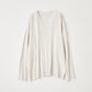 WAFFLE SIDE RIB LOOSE SLEEVE TEE
