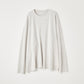 WAFFLE SIDE RIB LOOSE SLEEVE TEE