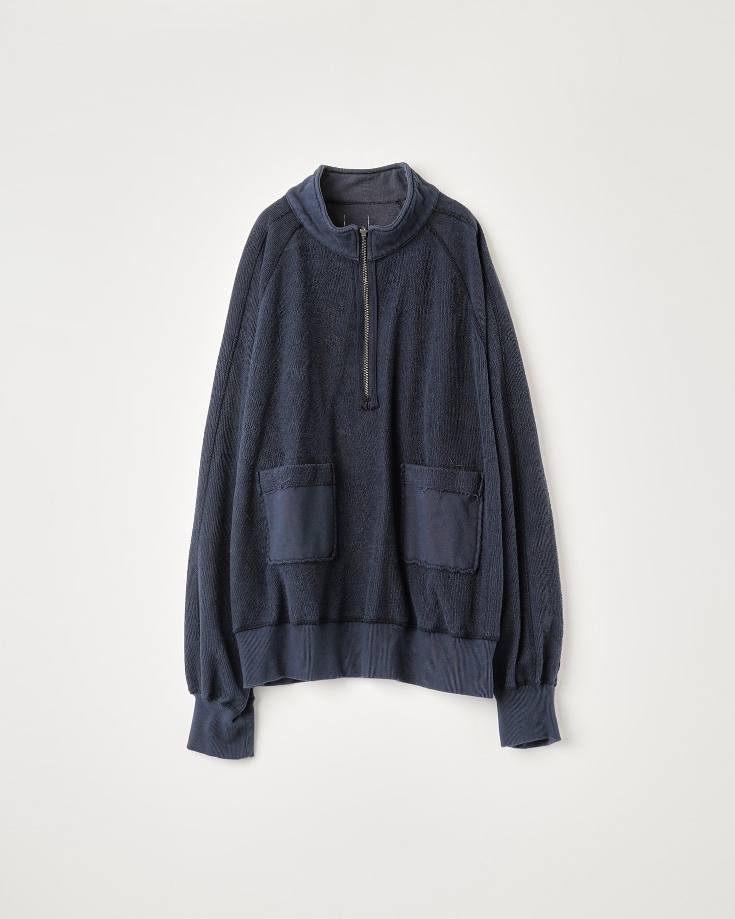 REVERSIBLE SWEAT TRACK JACKET : FADED