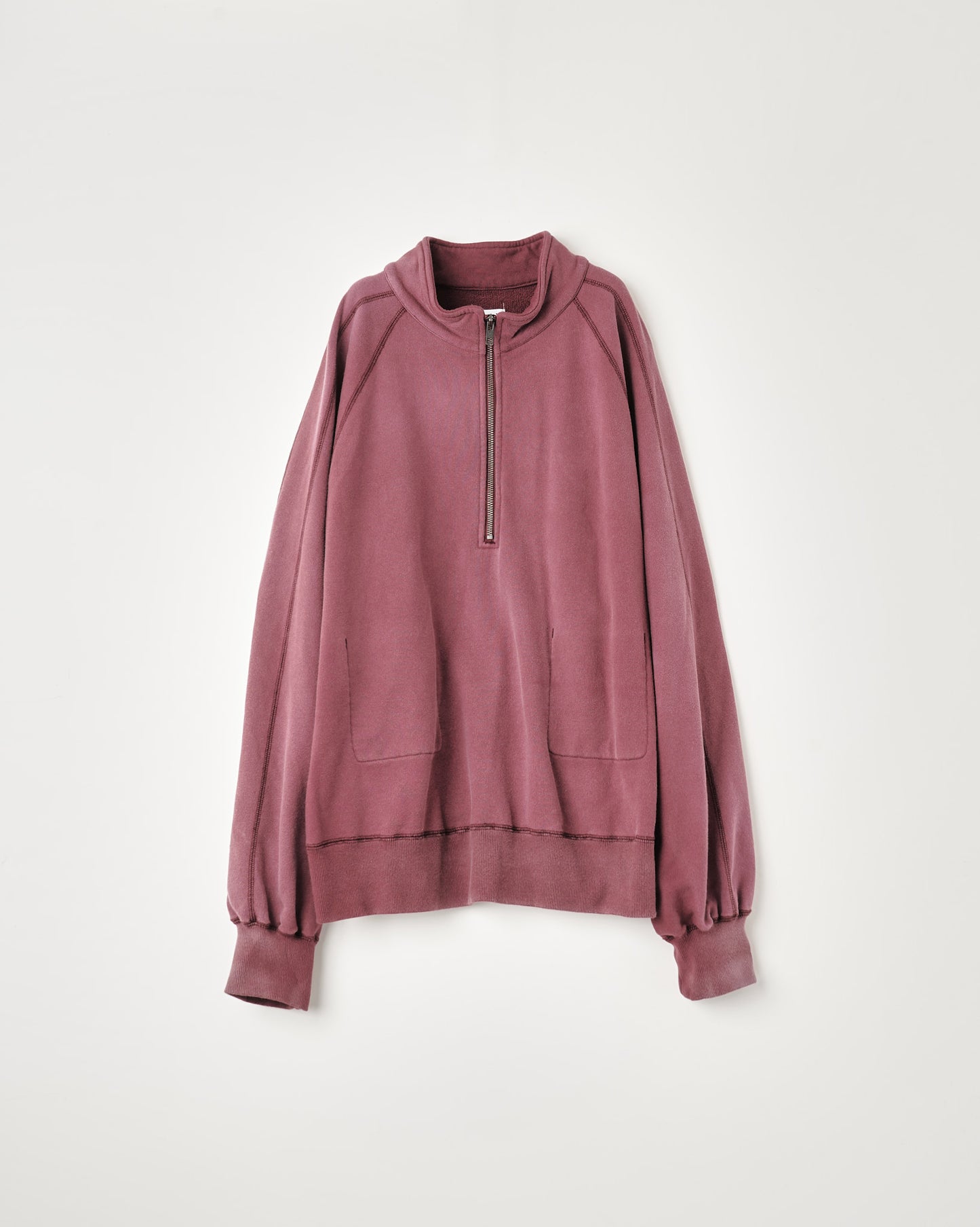 REVERSIBLE SWEAT TRACK JACKET : FADED