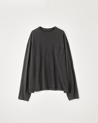 REVERSIBLE LOOSE FIT LONG SLEEVE TEE : FADED